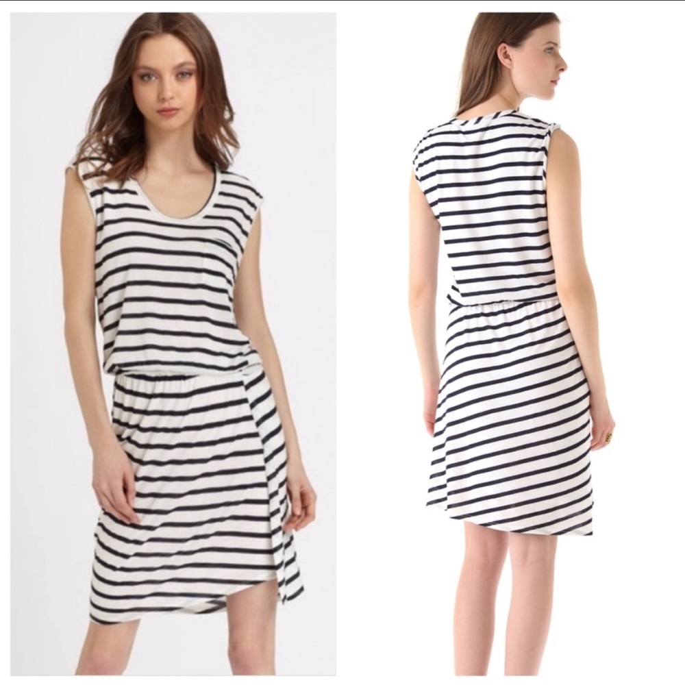 THEORY Genessia Fisher Stripe Dress